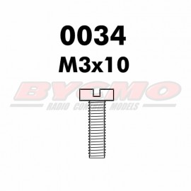 TORNILLO M3x10 D.7985 (12ud.)